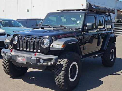Black Clearcoat 2021 Jeep Wrangler Unlimited Rubicon
