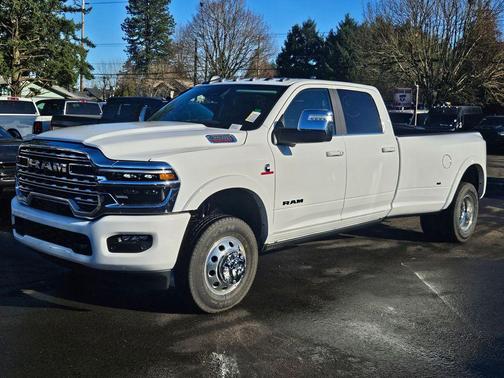 Bright White Clearcoat 2026 RAM 3500 Longhorn