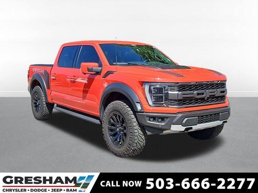 Code Orange Metallic 2022 Ford F-150 Raptor