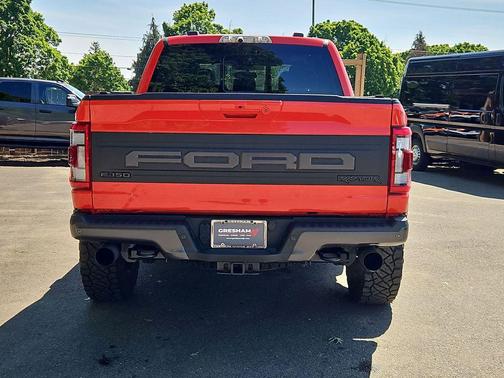 Code Orange Metallic 2022 Ford F-150 Raptor