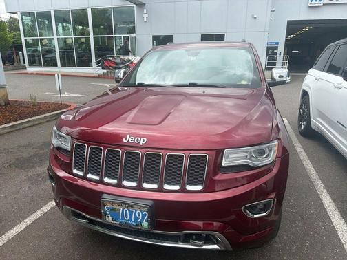 Velvet Red Pearlcoat 2016 Jeep Grand Cherokee Overland