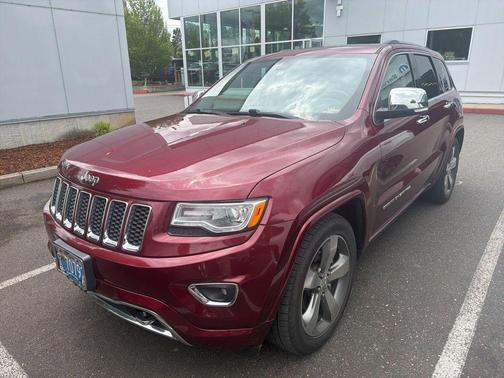 Velvet Red Pearlcoat 2016 Jeep Grand Cherokee Overland