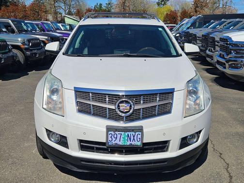 Platinum Ice Tricoat 2012 Cadillac SRX Premium Collection