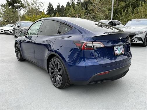 Deep Blue Metallic 2021 Tesla Model Y Performance Dual Motor All-Wheel Drive