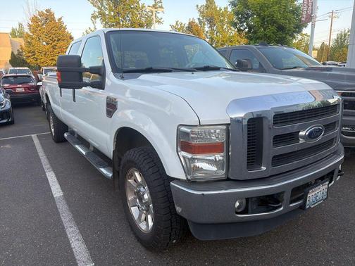 Oxford White Clearcoat 2008 Ford F-350 Lariat