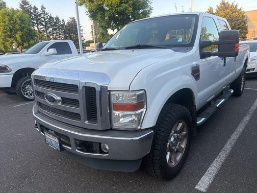 Oxford White Clearcoat 2008 Ford F-350 Lariat