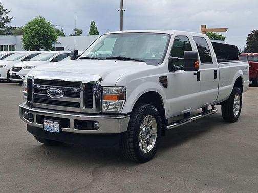 Oxford White Clearcoat 2008 Ford F-350 Lariat