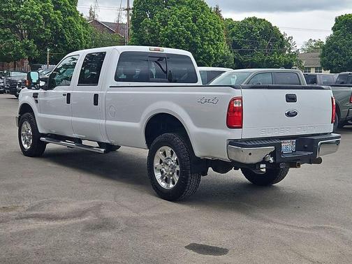Oxford White Clearcoat 2008 Ford F-350 Lariat