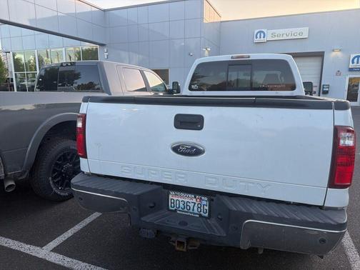Oxford White Clearcoat 2008 Ford F-350 Lariat