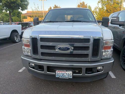 Oxford White Clearcoat 2008 Ford F-350 Lariat