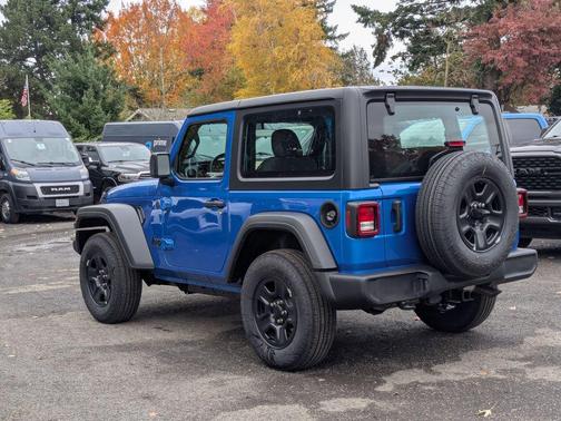 Hydro Blue Pearlcoat 2026 Jeep Wrangler Sport