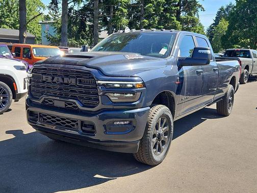 Forged Blue Metallic 2026 RAM 3500 Laramie Crew Cab 4x4 8' Box