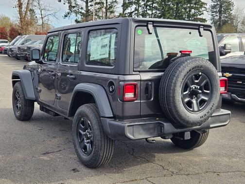 Granite Crystal Metallic Clearcoat 2026 Jeep Wrangler Sport