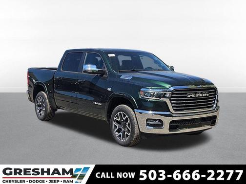 Serrano Green Metallic 2026 RAM 1500 Laramie