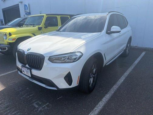 Alpine White 2022 BMW X3 xDrive30i