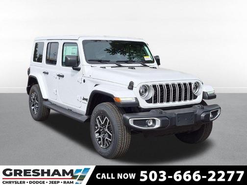 Bright White Clearcoat 2027 Jeep Wrangler Sahara