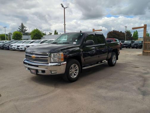 Black Granite Metallic 2012 Chevrolet Silverado 1500 LT