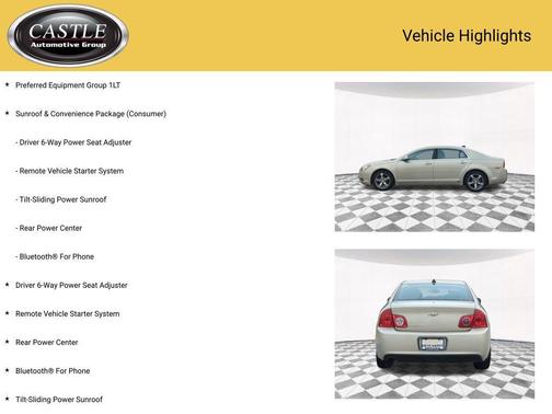 2012 Chevrolet Malibu 1LT