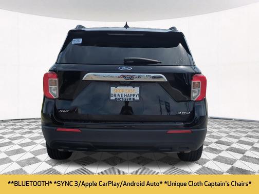 Agate Black Metallic 2021 Ford Explorer XLT