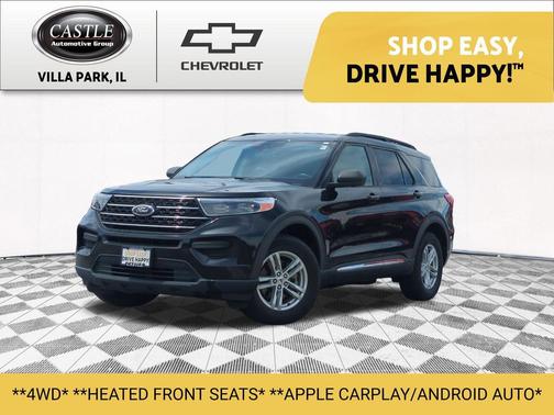 Agate Black Metallic 2021 Ford Explorer XLT