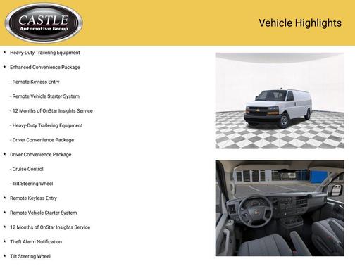 2025 Chevrolet Express 2500 RWD 2500 Extended Wheelbase WT