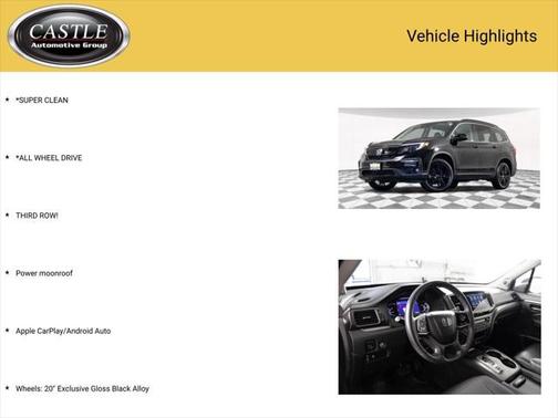 2022 Honda Pilot AWD Special Edition