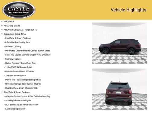 2018 Ford Explorer Sport