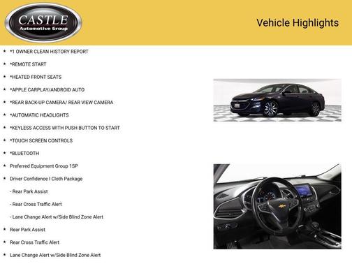 2022 Chevrolet Malibu FWD RS