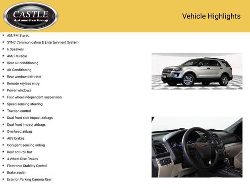 2018 Ford Explorer Base