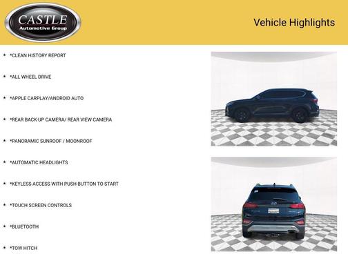2019 Hyundai SANTA FE Limited 2.0T