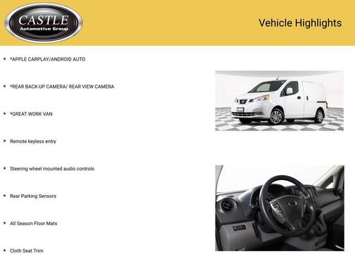 2021 Nissan NV200 SV