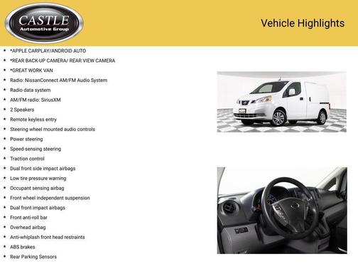 2021 Nissan NV200 SV