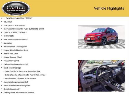 2022 Chevrolet Bolt EUV FWD Premier
