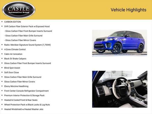 2022 Land Rover Range Rover Sport SVR