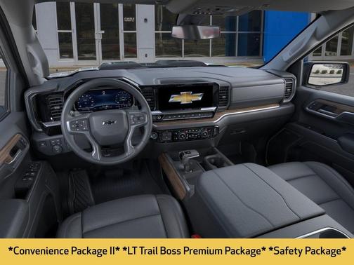 Sterling Gray Metallic 2026 Chevrolet Silverado 1500 LT Trail Boss