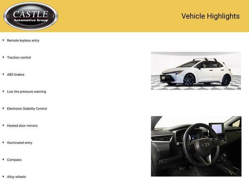 2022 Toyota Corolla SE