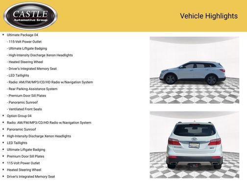 2016 Hyundai SANTA FE Limited