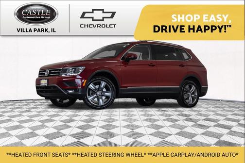 Cardinal Red Metallic 2020 Volkswagen Tiguan 2.0T SEL