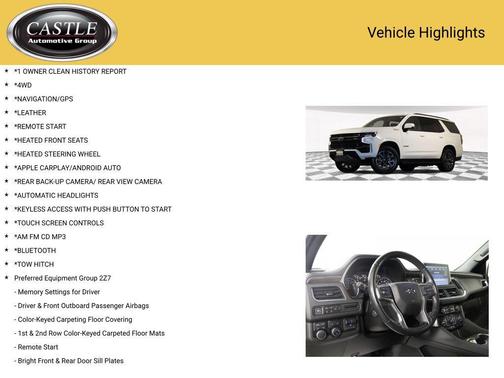 2021 Chevrolet Tahoe 4WD Z71