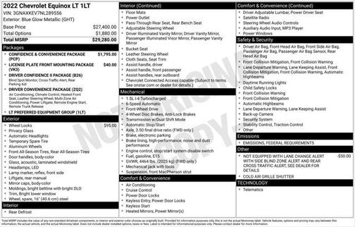 2022 Chevrolet Equinox 1LT