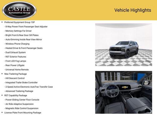 2025 Chevrolet Suburban RST