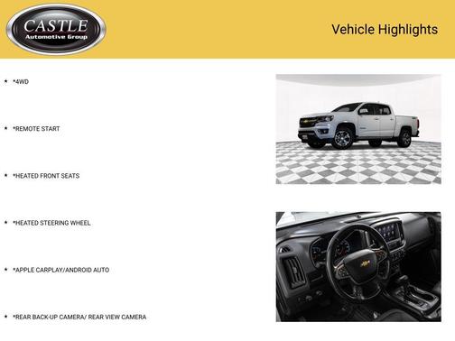 Summit White 2019 Chevrolet Colorado Z71