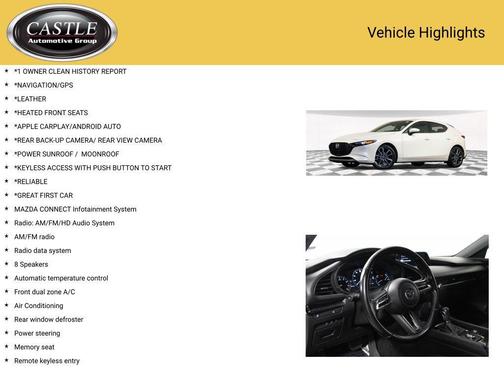 2023 Mazda Mazda3 FWD w/Preferred Package