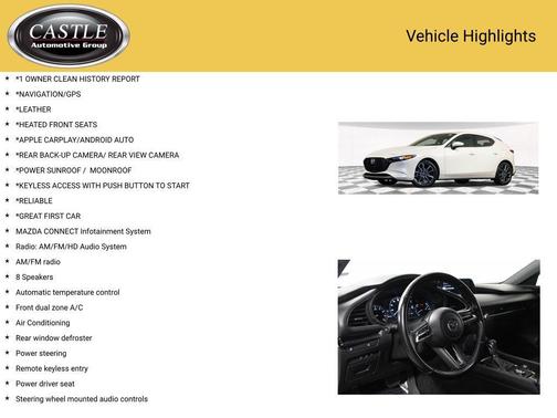 2023 Mazda Mazda3 FWD w/Preferred Package