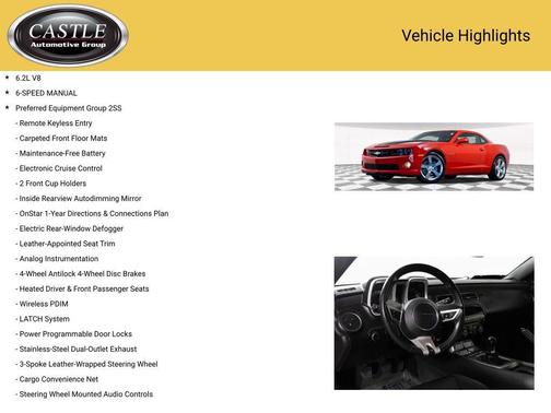 2010 Chevrolet Camaro 2SS