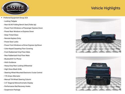 2020 Chevrolet Silverado 1500 Custom Trail Boss