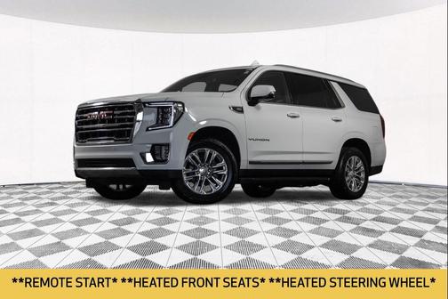 Summit White 2023 GMC Yukon SLT