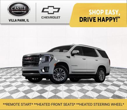 Summit White 2023 GMC Yukon SLT