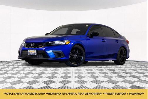 Aegean Blue Metallic 2024 Honda Civic Si Base