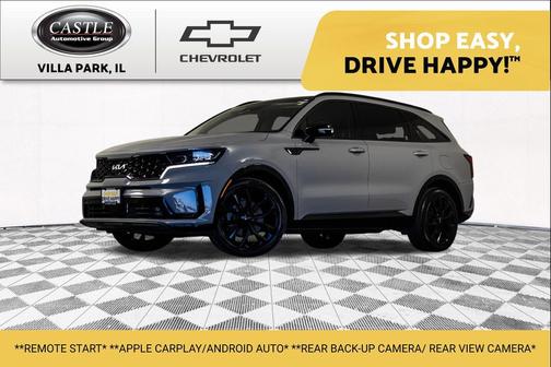Wolf Gray 2022 Kia Sorento SX